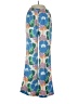 Zara Print Blue Casual Pants Size XS - photo 1