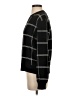 Aqua 100% Cashmere Plaid Black Cashmere Pullover Sweater Size S - photo 5