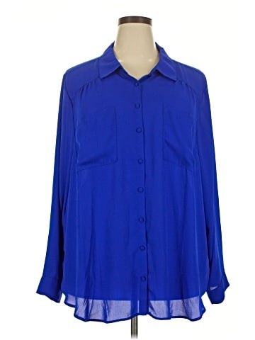 Torrid Long Sleeve Blouse (view 1)