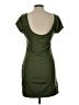 rue21 Solid Green Casual Dress Size L - photo 2