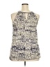 Loveappella Blue Sleeveless Blouse Size XXL - photo 2