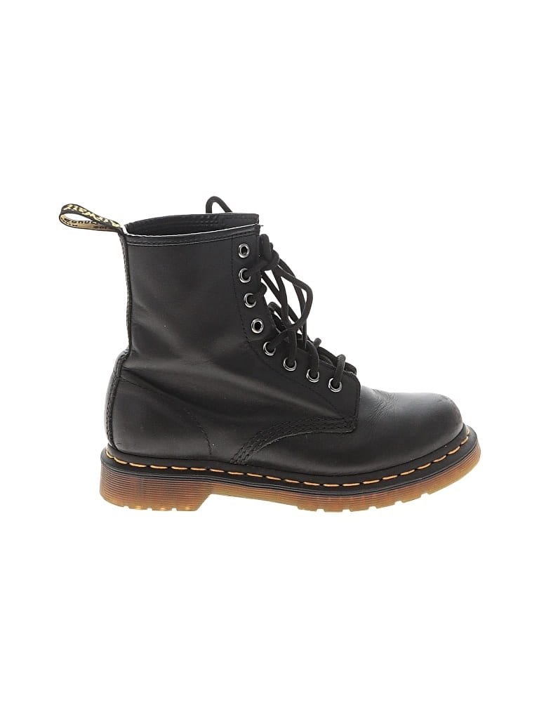 Pre-owned Dr. Martens Boots In Black