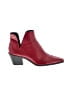 Zara Burgundy Red Ankle Boots Size EU 37 - photo 1