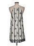 Miami 100% Polyester Graphic Gray Casual Dress Size M - photo 2
