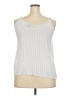 Torrid 100% Rayon Silver Tank Top Size 2X Plus (2) - photo 2