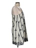 Miami 100% Polyester Graphic Gray Casual Dress Size M - photo 4