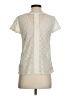 Weston Wear Ivory Short Sleeve Top Size S - photo 2