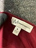 Neiman Marcus Burgundy Long Sleeve Blouse Size S - photo 7