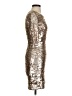 BCBGMAXAZRIA Metallic Silver Cocktail Dress Size XXS - photo 4