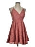 Lulus 100% Polyester Pink Cocktail Dress Size XS - photo 1