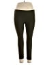 Laila Jayde Solid Green Active Pants Size XXL - photo 1