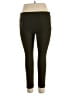 Laila Jayde Solid Green Active Pants Size XXL - photo 2