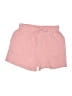Just Be... 100% Polyester Solid Pink Shorts Size M - photo 1