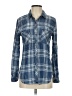 Rails Plaid Blue Long Sleeve Button-Down Shirt Size XS - photo 1
