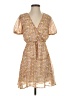 Blue Rain Paisley Tan Casual Dress Size XS - photo 1