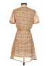 Blue Rain Paisley Tan Casual Dress Size XS - photo 2