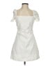 Zara White Casual Dress Size S - photo 1