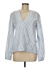 Remade Blue Long Sleeve Blouse Size M - photo 1