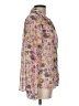 Bellatrix 100% Polyester Floral Pink Long Sleeve Blouse Size L - photo 4