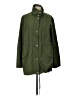 Sanctuary 100% Polyester Solid Green Raincoat Size S - photo 1