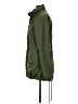 Sanctuary 100% Polyester Solid Green Raincoat Size S - photo 5