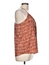 Haute Hippie 100% Polyester Orange Sleeveless Blouse Size L - photo 4