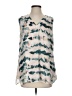 CAbi 100% Polyester Teal Sleeveless Blouse Size S - photo 1
