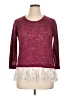 Red Camel Burgundy 3/4 Sleeve Top Size XL - photo 1