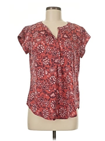 Liz Claiborne Short Sleeve Blouse (view 1)