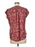 Liz Claiborne 100% Polyester Red Short Sleeve Blouse Size M - photo 2
