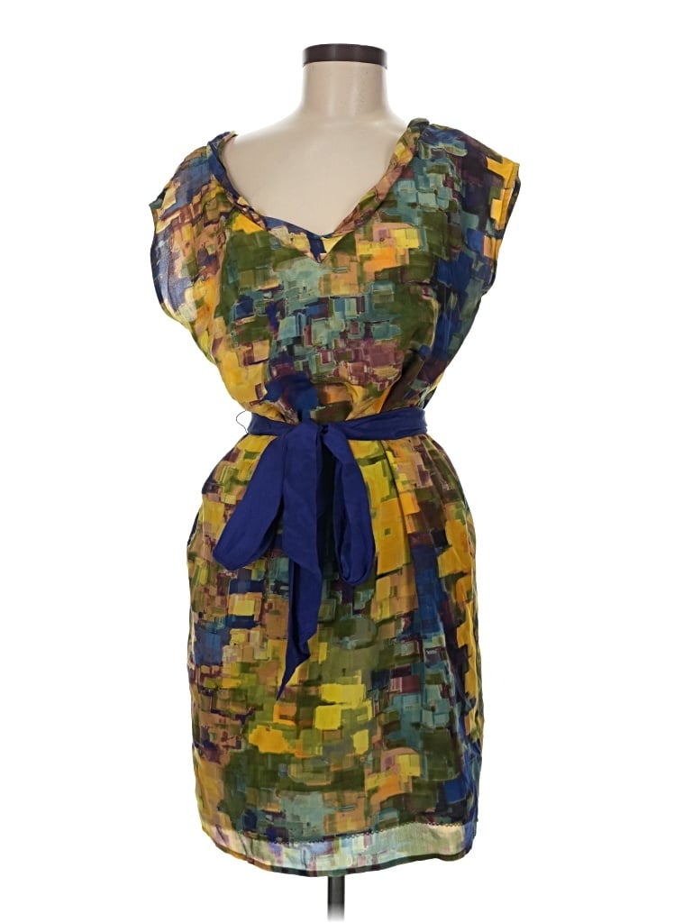 Pre-owned Maeve Cocktail Dress In Yellow