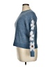 Assorted Brands Floral Blue Pullover Sweater Size 0X - photo 5