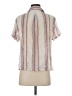 Rails Stripes Ivory Short Sleeve Blouse Size XS - photo 2