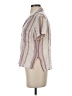 Rails Stripes Ivory Short Sleeve Blouse Size XS - photo 5