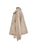 Boohoo 100% Polyester Solid Tan Jacket Size 4 - photo 5