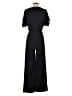 H&M 100% Polyester Solid Black Jumpsuit Size S - photo 2