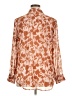 A New Day 100% Polyester Orange Long Sleeve Blouse Size XL - photo 2