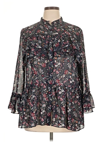 Suzanne Betro Long Sleeve Blouse (view 1)