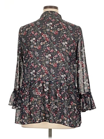 Suzanne Betro Long Sleeve Blouse (view 2)