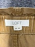 Ann Taylor LOFT 100% Lyocell Solid Tan Cargo Pants Size XS - photo 7