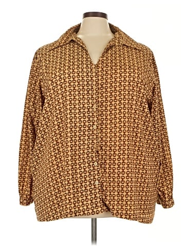 Silhouettes 3/4 Sleeve Blouse (view 1)