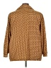 Silhouettes 100% Polyester Brown 3/4 Sleeve Blouse Size 3X - photo 2