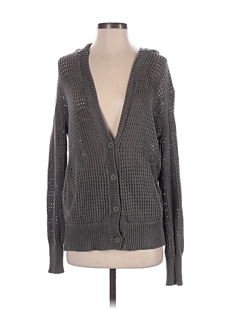 Pre-owned Alexander Wang T Cardigan Sweater In Gray