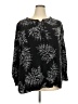 Autograph 100% Viscose Black Long Sleeve Blouse Size 24 - photo 1