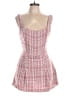 Forever 21 100% Polyester Tweed Pink Romper Size L - photo 1