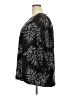Autograph 100% Viscose Black Long Sleeve Blouse Size 24 - photo 5