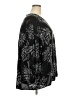 Autograph 100% Viscose Black Long Sleeve Blouse Size 24 - photo 4