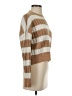 MNG Stripes Tan Pullover Sweater Size S - photo 4