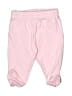 Carter's 100% Cotton Solid Pink Casual Pants Size 0-3 mo - photo 1
