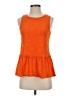 MICHAEL Michael Kors Orange Sleeveless Top Size XS - photo 1
